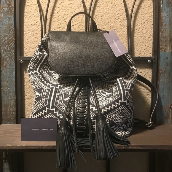 Rebecca Minkoff Handbags - NWT Rebecca Minkoff Print Backpack